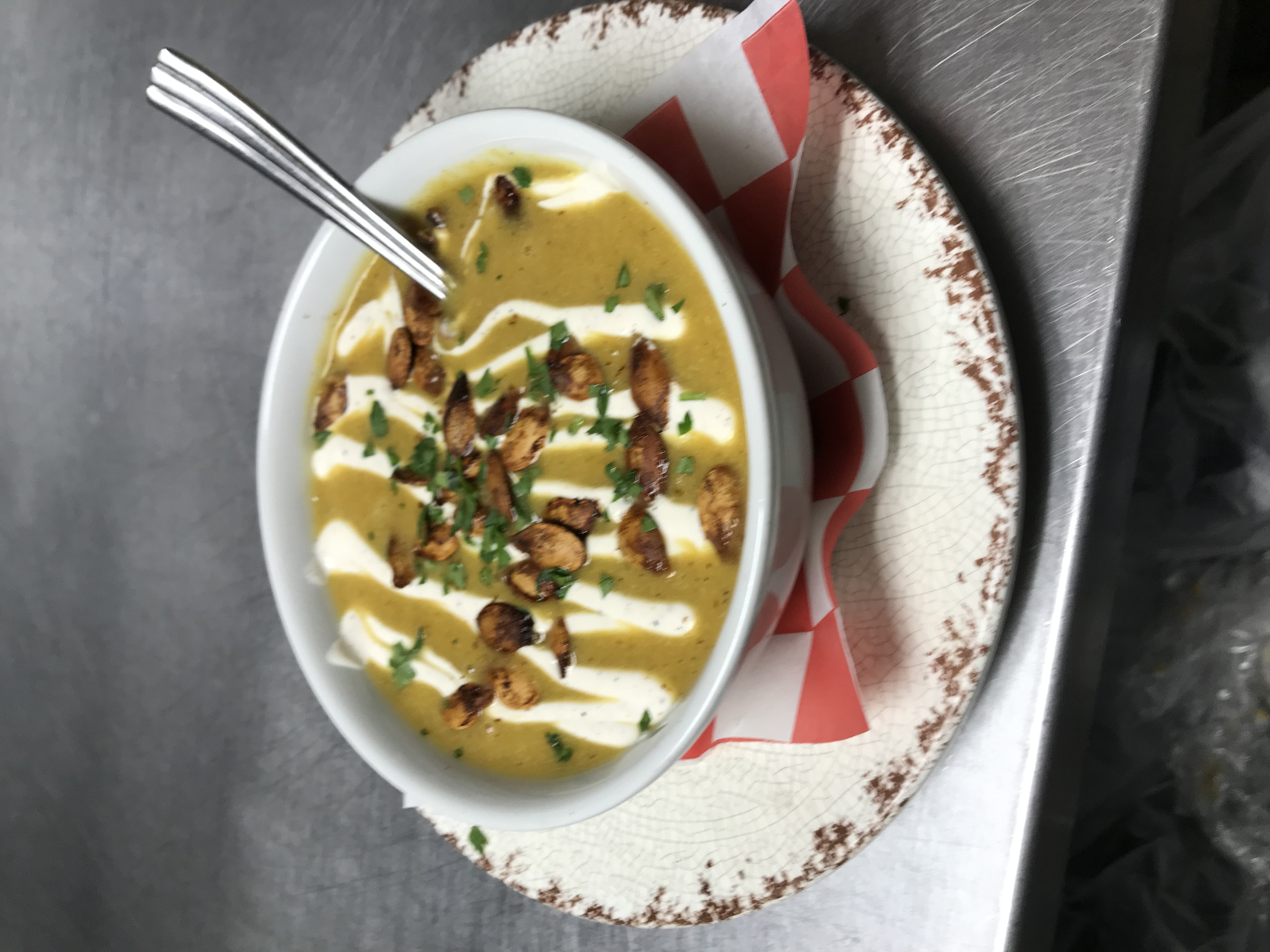 Pumpkin soup Sleepy Hollow AC